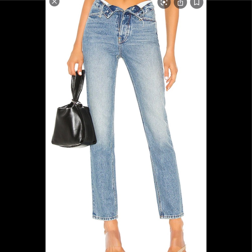 Alexander Wang Cult flip jeans size 26 Revolve